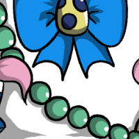 Vライバー四季果恋さん 期間限定SD立ち絵（４月　イースター）